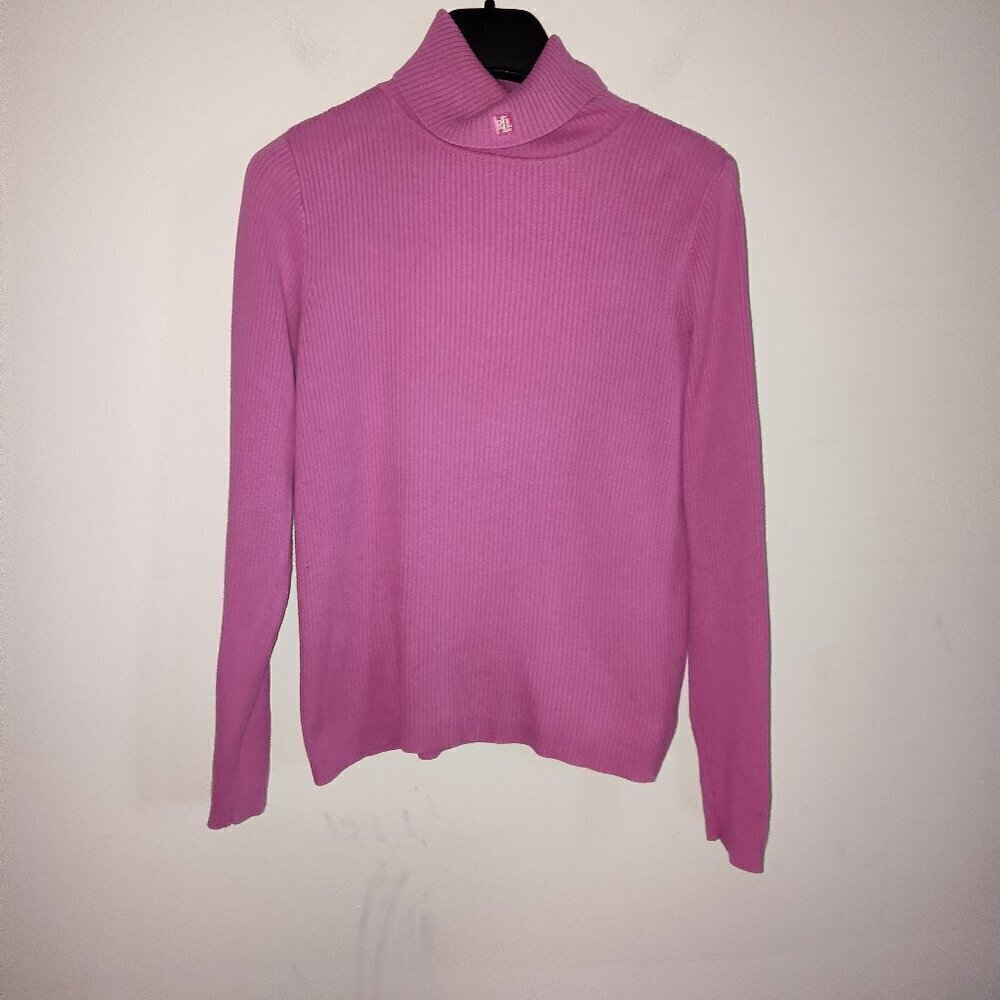 Lauren Ralph Lauren Cotton Turtleneck